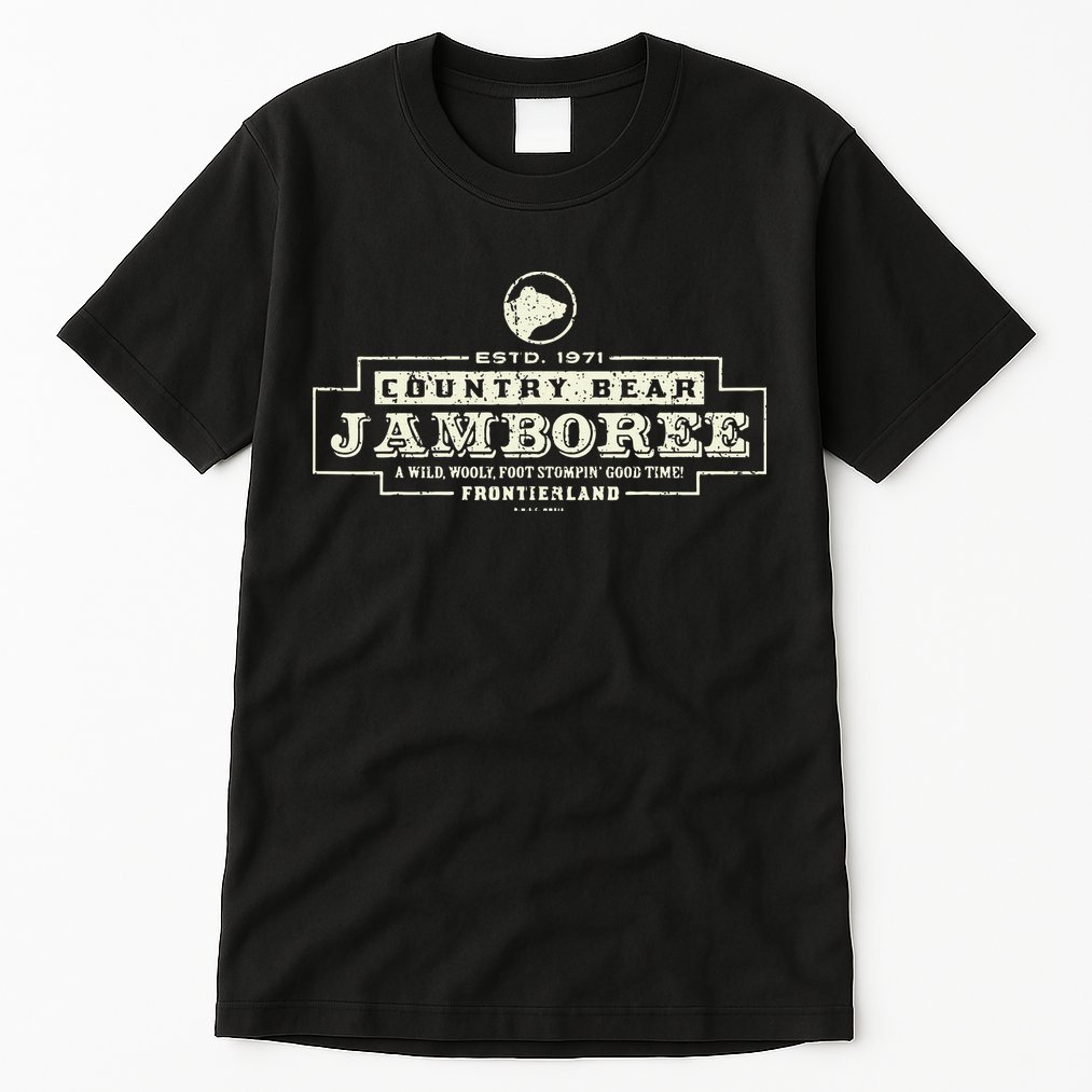 Classic Country Bear Jamboree Theme Park Series Tall T-Shirt