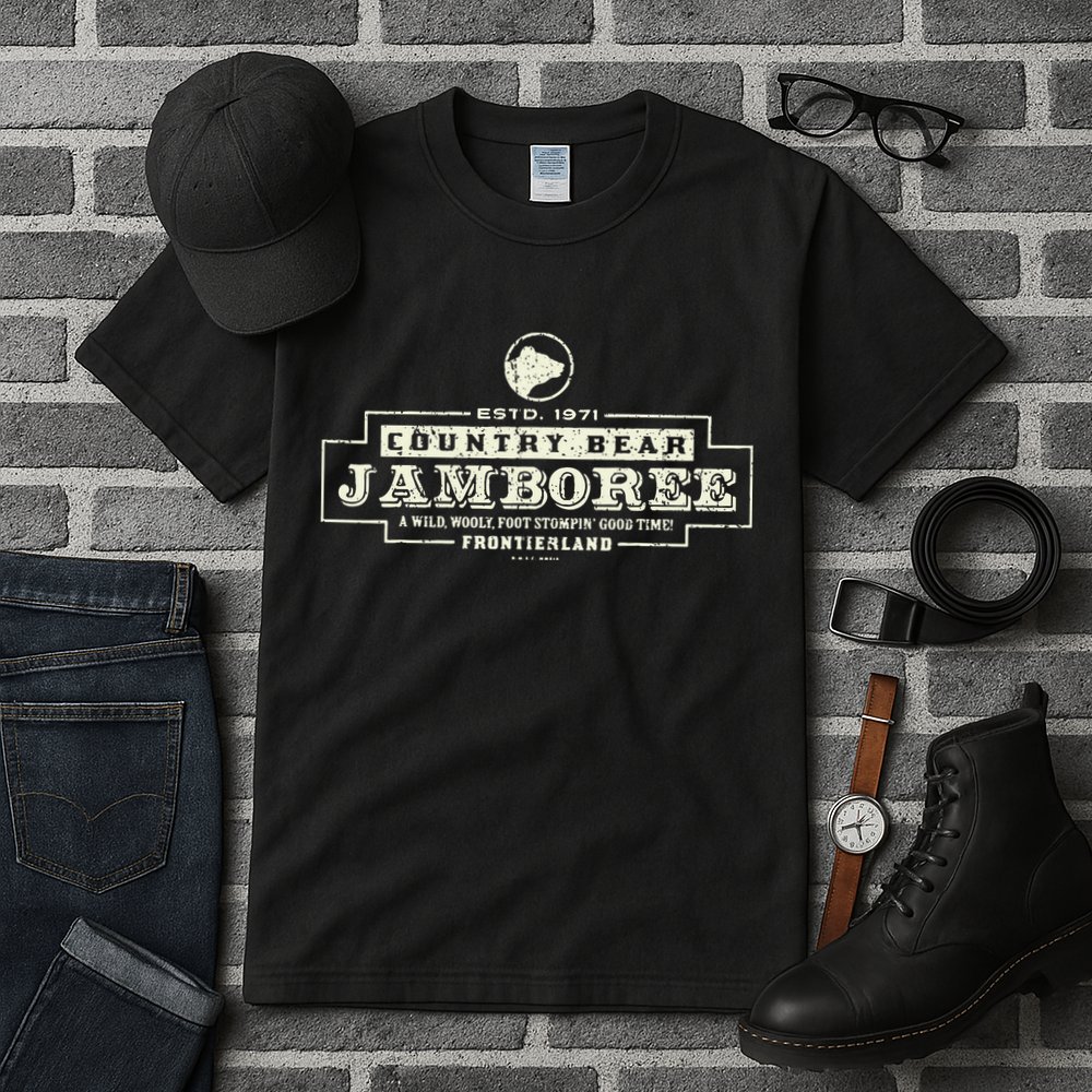Classic Country Bear Jamboree Theme Park Series Tall T-Shirt