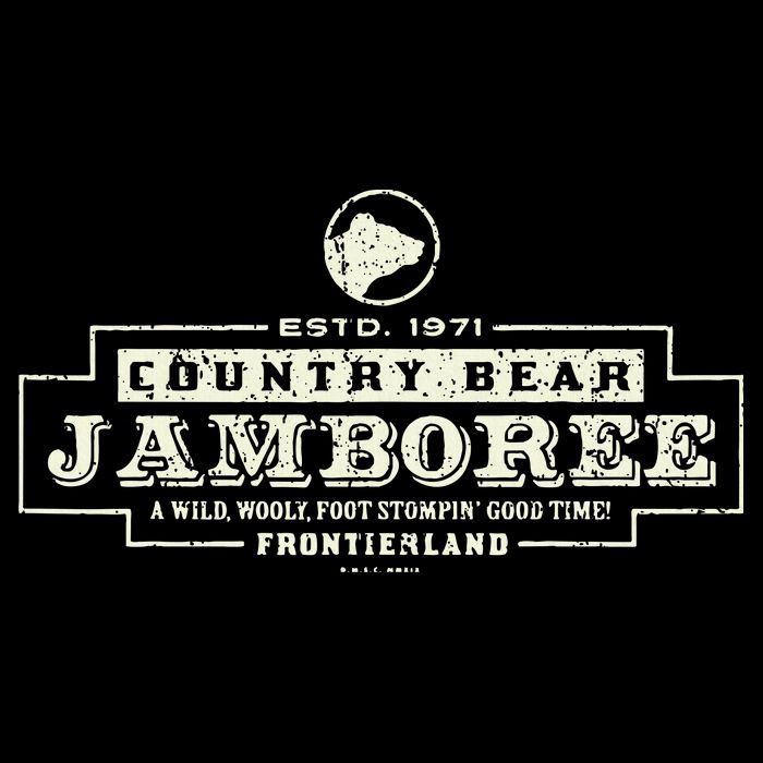 Classic Country Bear Jamboree Theme Park Series Tall T-Shirt