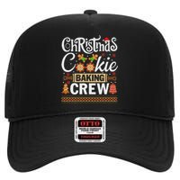 Christmas Cookie Baking Crew Funny Cook High Crown Mesh Back Trucker Hat