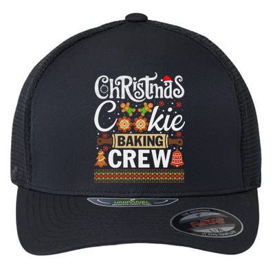 Christmas Cookie Baking Crew Funny Cook Flexfit Unipanel Trucker Cap