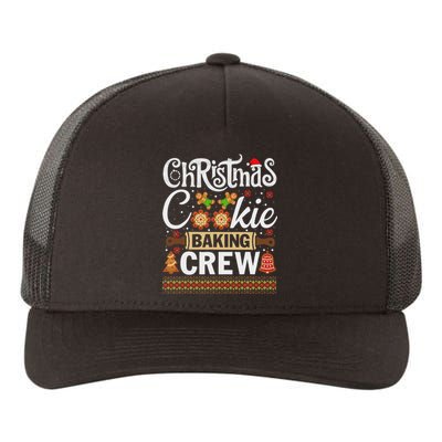 Christmas Cookie Baking Crew Funny Cook Yupoong Adult 5-Panel Trucker Hat