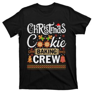 Christmas Cookie Baking Crew Funny Cook T-Shirt