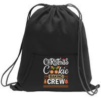 Christmas Cookie Baking Crew Funny Cook Sweatshirt Cinch Pack Bag