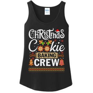 Christmas Cookie Baking Crew Funny Cook Ladies Essential Tank