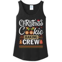 Christmas Cookie Baking Crew Funny Cook Ladies Essential Tank