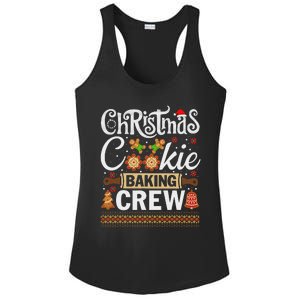 Christmas Cookie Baking Crew Funny Cook Ladies PosiCharge Competitor Racerback Tank