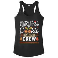 Christmas Cookie Baking Crew Funny Cook Ladies PosiCharge Competitor Racerback Tank