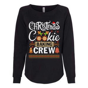 Christmas Cookie Baking Crew Funny Cook Womens California Wash Sweatshirt