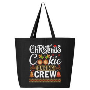 Christmas Cookie Baking Crew Funny Cook 25L Jumbo Tote