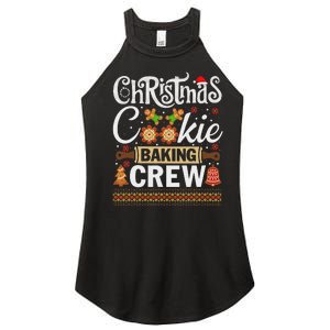 Christmas Cookie Baking Crew Funny Cook Women's Perfect Tri Rocker Tank