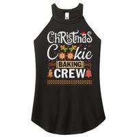 Christmas Cookie Baking Crew Funny Cook Women's Perfect Tri Rocker Tank