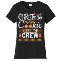 Christmas Cookie Baking Crew Funny Cook Women's T-Shirt