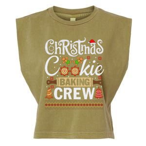 Christmas Cookie Baking Crew Funny Cook Garment-Dyed Women's Muscle Tee