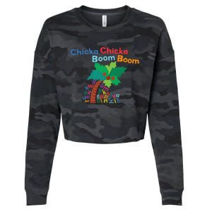 Chicka Chicka Boom Boom Costume Halloween Cropped Pullover Crew