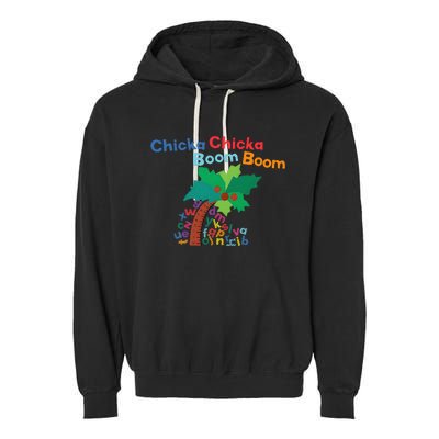 Chicka Chicka Boom Boom Costume Halloween Garment-Dyed Fleece Hoodie