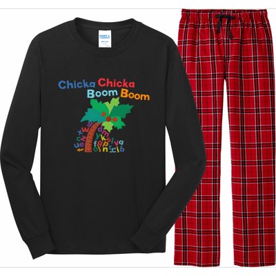 Chicka Chicka Boom Boom Costume Halloween Long Sleeve Pajama Set