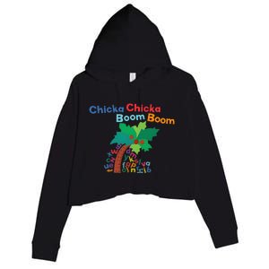 Chicka Chicka Boom Boom Costume Halloween Crop Fleece Hoodie