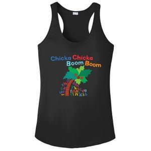 Chicka Chicka Boom Boom Costume Halloween Ladies PosiCharge Competitor Racerback Tank