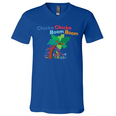 Chicka Chicka Boom Boom Costume Halloween V-Neck T-Shirt