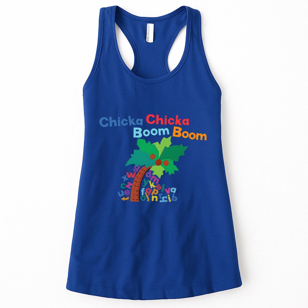 Chicka Chicka Boom Boom Costume Halloween Womens Tank Top
