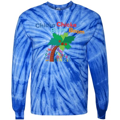 Chicka Chicka Boom Boom Costume Halloween Tie-Dye Long Sleeve Shirt