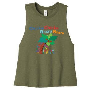 Chicka Chicka Boom Boom Costume Halloween Women's Racerback Cropped Tank