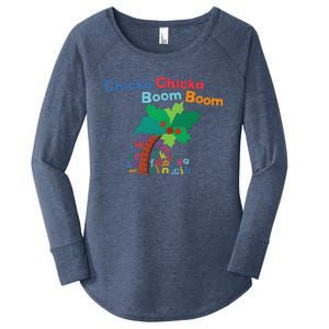 Chicka Chicka Boom Boom Costume Halloween Women's Perfect Tri Tunic Long Sleeve Shirt