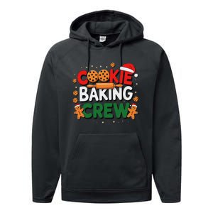 Christmas Cookie Baking Crew Pajamas Baking Family Funny Performance Fleece Hoodie