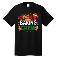 Christmas Cookie Baking Crew Pajamas Baking Family Funny Tall T-Shirt