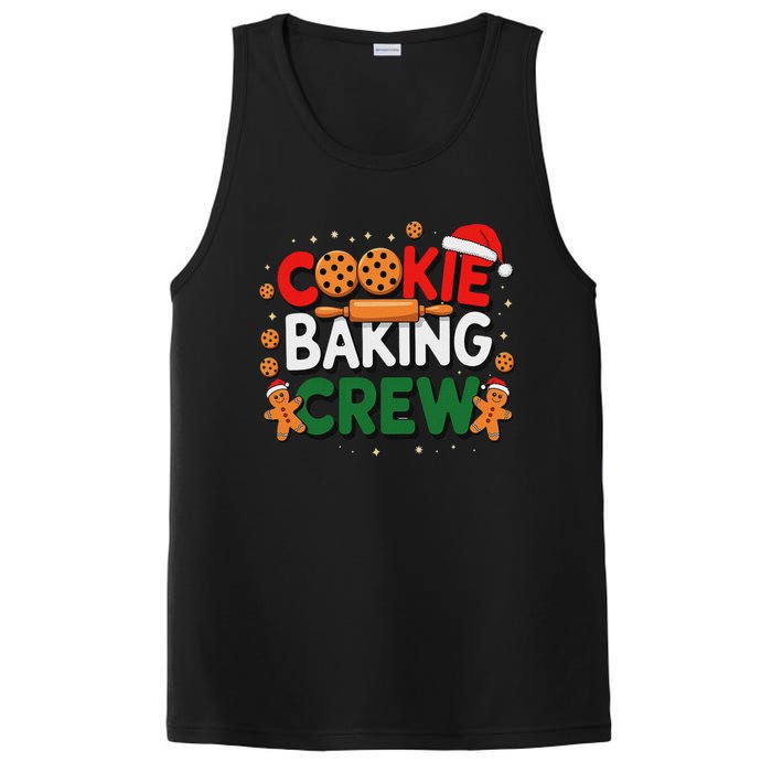 Christmas Cookie Baking Crew Pajamas Baking Family Funny PosiCharge Competitor Tank