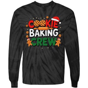 Christmas Cookie Baking Crew Pajamas Baking Family Funny Tie-Dye Long Sleeve Shirt