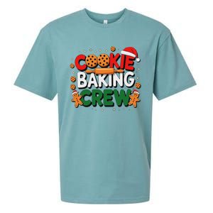 Christmas Cookie Baking Crew Pajamas Baking Family Funny Sueded Cloud Jersey T-Shirt