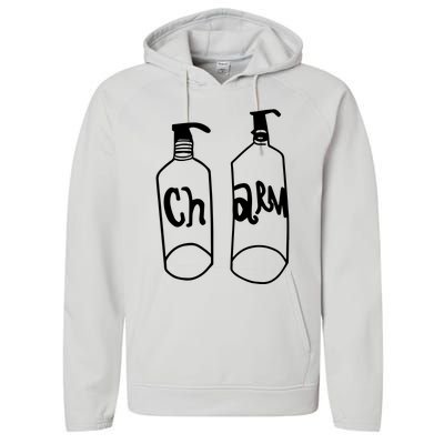 Clairo Charm Bottles Performance Fleece Hoodie