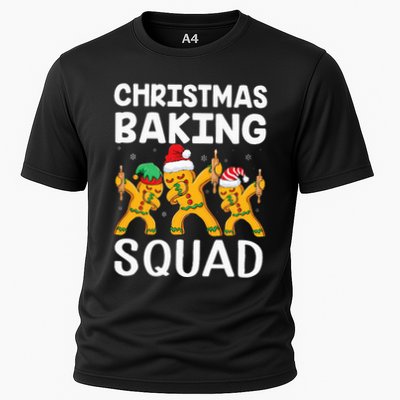 Christmas Cookie baking team squad Dabbing Gingerbread Man Performance Shirt