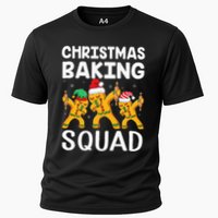 Christmas Cookie baking team squad Dabbing Gingerbread Man Performance Shirt