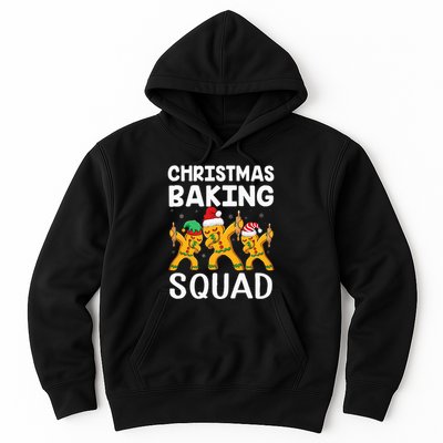 Christmas Cookie baking team squad Dabbing Gingerbread Man Hoodie