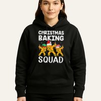 Christmas Cookie baking team squad Dabbing Gingerbread Man Hoodie