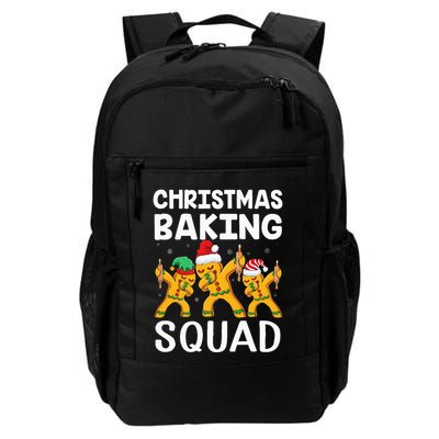 Christmas Cookie baking team squad Dabbing Gingerbread Man Backpack