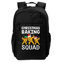 Christmas Cookie baking team squad Dabbing Gingerbread Man Backpack
