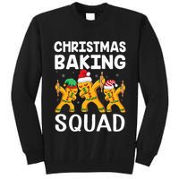 Christmas Cookie baking team squad Dabbing Gingerbread Man Tall Sweatshirt