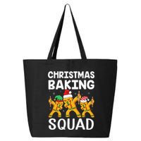 Christmas Cookie baking team squad Dabbing Gingerbread Man 25L Jumbo Tote