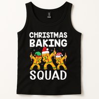 Christmas Cookie baking team squad Dabbing Gingerbread Man Tank Top