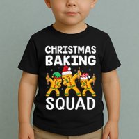 Christmas Cookie baking team squad Dabbing Gingerbread Man Toddler T-Shirt