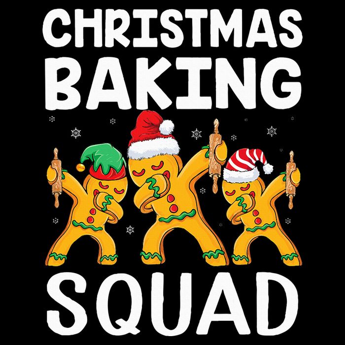 Christmas Cookie baking team squad Dabbing Gingerbread Man Toddler T-Shirt