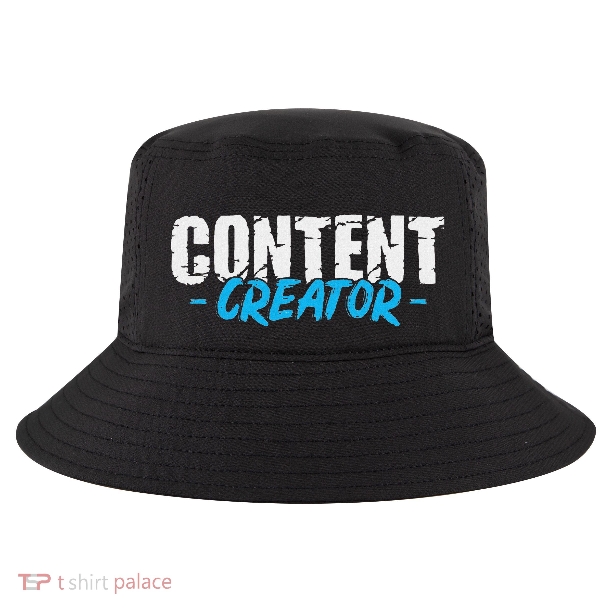 Content Creator Blogger Vlogger Cool Comfort Performance Bucket Hat