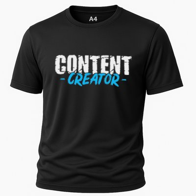 Content Creator Blogger Vlogger Cooling Performance Crew T-Shirt