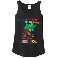 Chicka Chicka Boom Boom IM Glad To See You Ladies Essential Tank