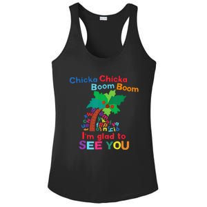 Chicka Chicka Boom Boom IM Glad To See You Ladies PosiCharge Competitor Racerback Tank