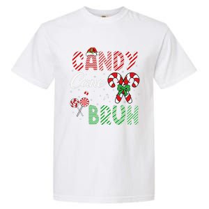 Candy Cane Bruh Funny Christmas Holiday Gift Garment-Dyed Heavyweight T-Shirt